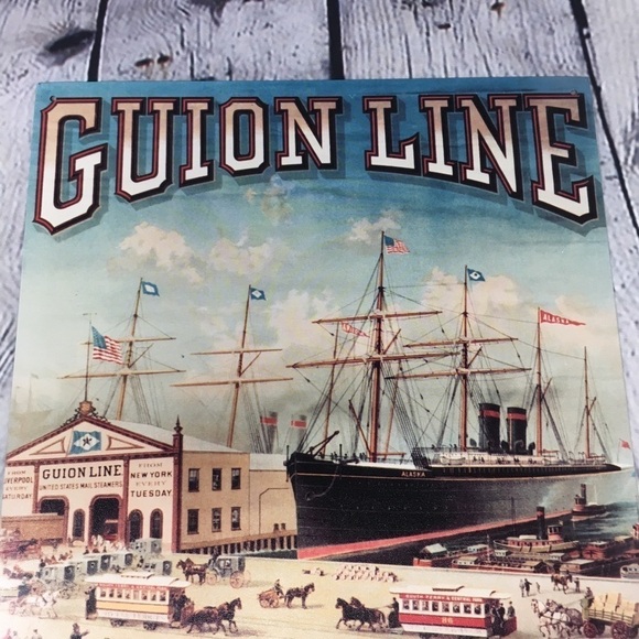 Retro Vintage Inspired Tin Sign Boat Ship - Picture 3 of 7